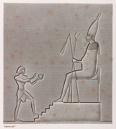 Theben, Karnak (Nahaufnahme) von Unbekannt