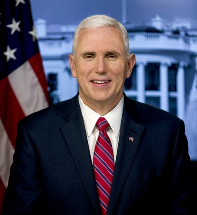Vizepräsident Mike Pence, 2017 von Unbekannter Künstler