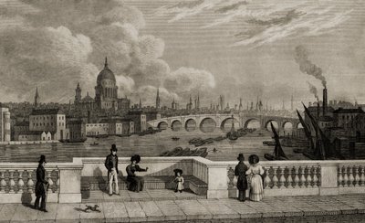Ansicht des historischen Londons von Unbekannt