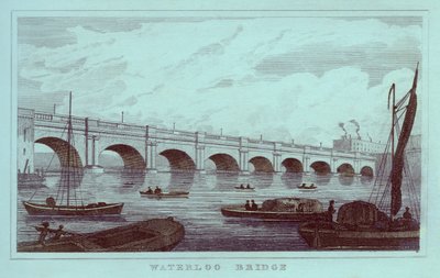Waterloo Brücke von Unbekannt