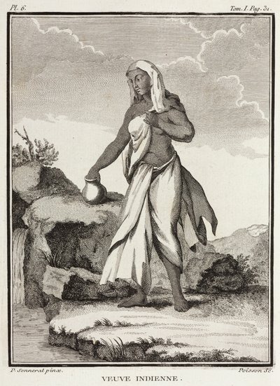 Witwe, Indien von Unbekannt