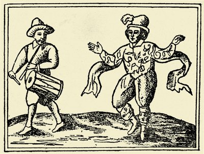 William Kempe tanzt den Morris von Unbekannter Künstler