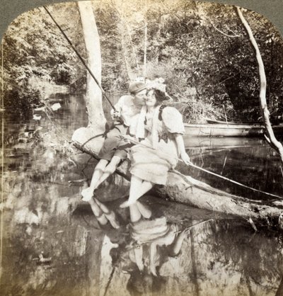 Ein Fischkutter von Underwood and Underwood