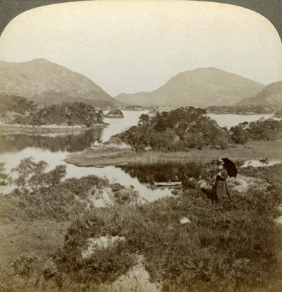 Inseln und Oberer See, Killarney, Irland von Underwood and Underwood