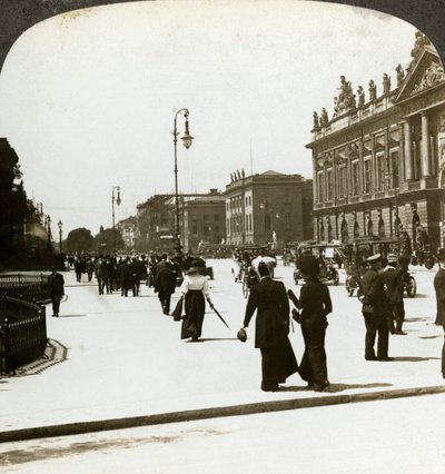 Unter den Linden, Berlin, Deutschland von Underwood and Underwood