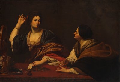 Martha tadelt ihre eitle Schwester Maria Magdalena von Unidentified