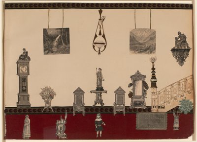 Ohne Titel (Viktorianische Collage) von Unidentified