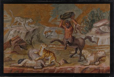 Zentaur-Mosaik von Unknown