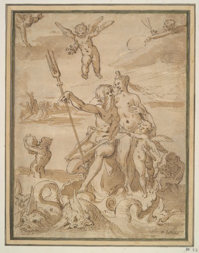 Neptun und Amphitrite von Unknown