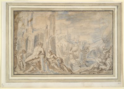 Pan und Syrinx von Unknown