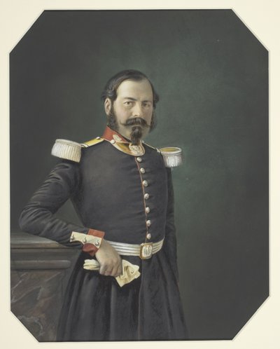 Porträt eines französischen Offiziers von Unknown