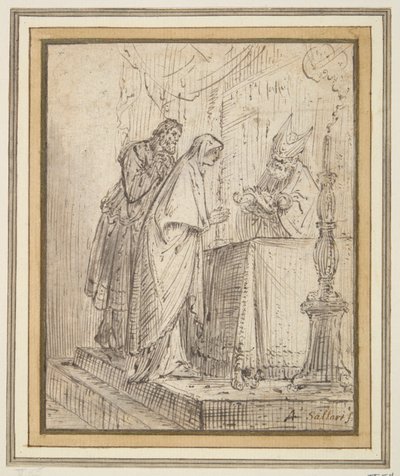 Darstellung im Tempel von Unknown
