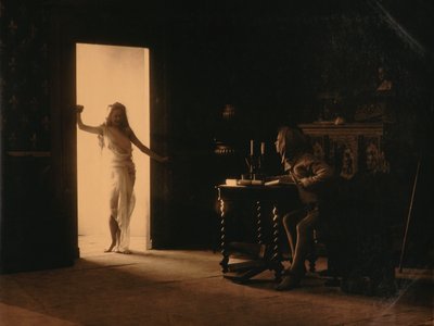 Szene aus dem Stück Boccaccio von Unknown