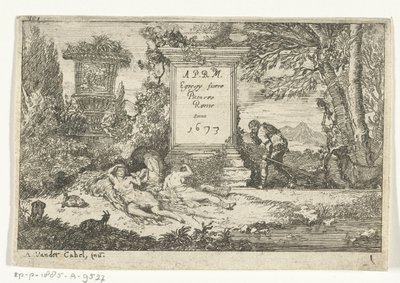 Schlafende Hirtinnen von Unknown