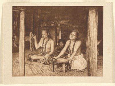 Zwei Tahitianer von Unknown