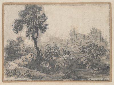 Waldlandschaft von Unknown