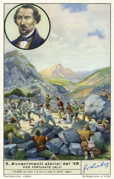 Italienische Revolution 1848 von Unknown artist