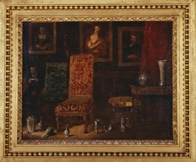 Innenraum aus dem 19. Jahrhundert von Unknown artist