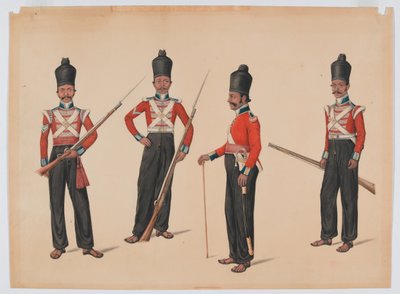 40. Madras Native Infantry von Unknown artist