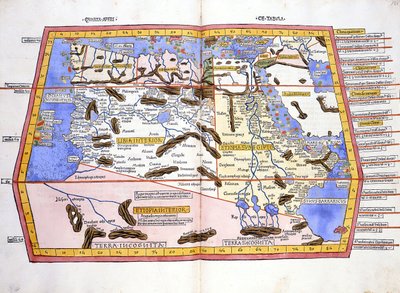 Afrika - in „Atlante Tolomeo“ von Ptolemäus von Unknown artist