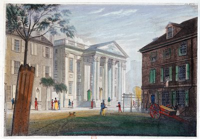 Bankwesen in Philadelphia von Unknown artist