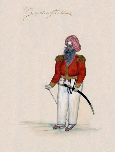 Befehlshaber der Armee von Unknown artist