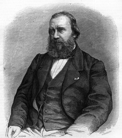 Constant Troyon (1810-1865), französischer Maler. von Unknown artist