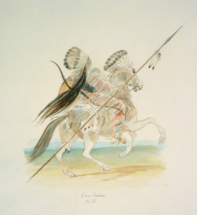 Crow-Indianer, ca. 1843-50 von Unknown artist