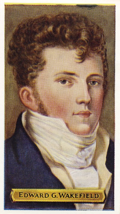 Edward Gibbon Wakefield - Englischer Diplomat von Unknown artist