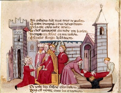 Eintritt nach Spanien von Unknown artist