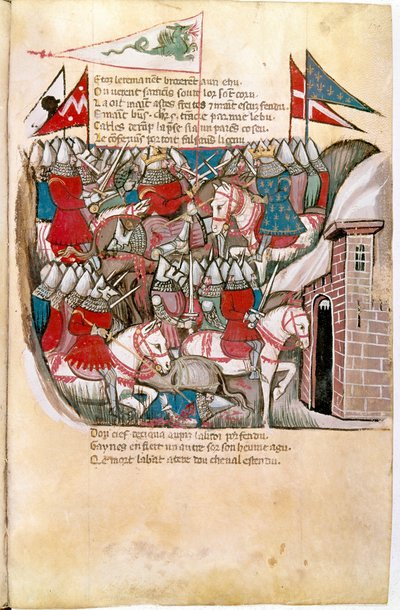 Einzug nach Spanien (Miniatur) von Unknown artist
