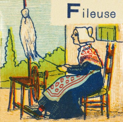F wie Spinner von Unknown artist