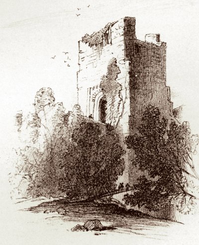 Schloss Farnham von Unknown artist