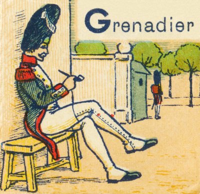 G wie Grenadier von Unknown artist