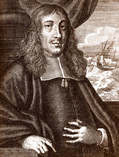 Gautier (Wouter) Schouten (1638-1704), niederländischer Entdecker von Unknown artist