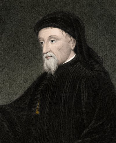 Geoffrey Chaucer von Unknown artist