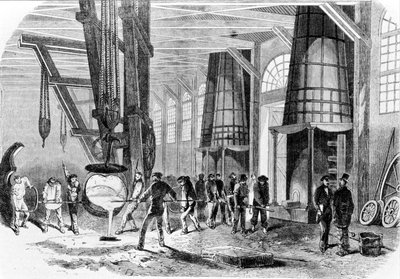 Gießerei von Grenelle im Jahr 1885 von Unknown artist