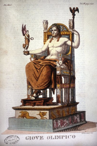 Jupiter - Gravur von Unknown artist