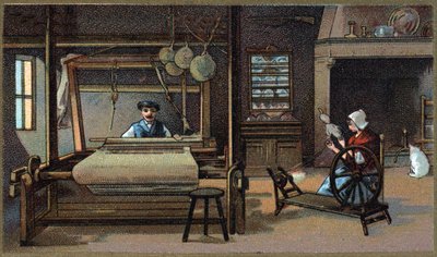 Chromolithographie aus dem späten 19. Jahrhundert. von Unknown artist