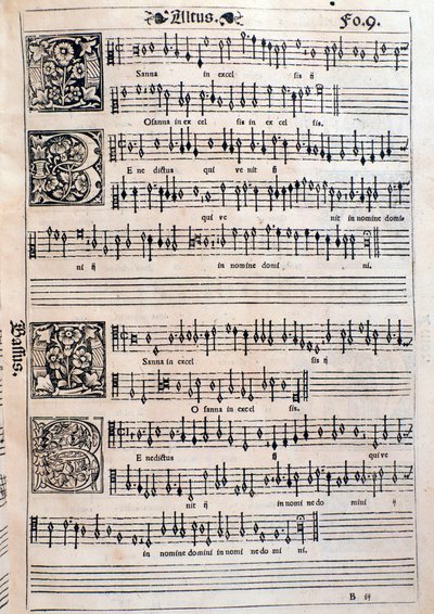 Seite aus Liber octo missarum (1541) von Unknown artist