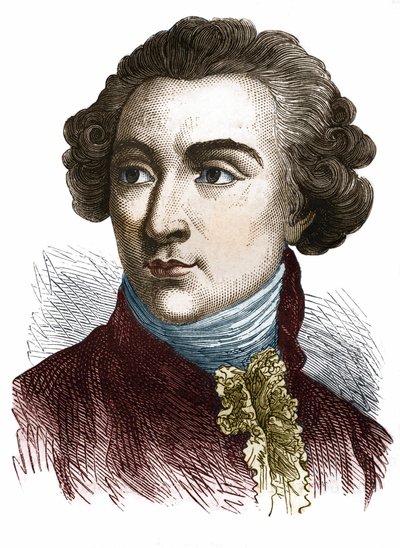 Pierre Choderlos de Laclos (1741-1803), französischer Schriftsteller von Unknown artist