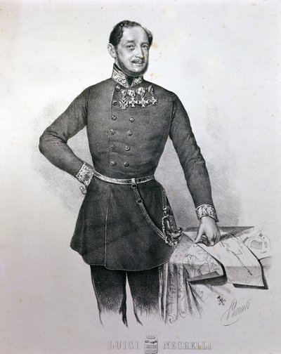 Porträt von Alois Negrelli (Luigi Negrelli) von Unknown artist