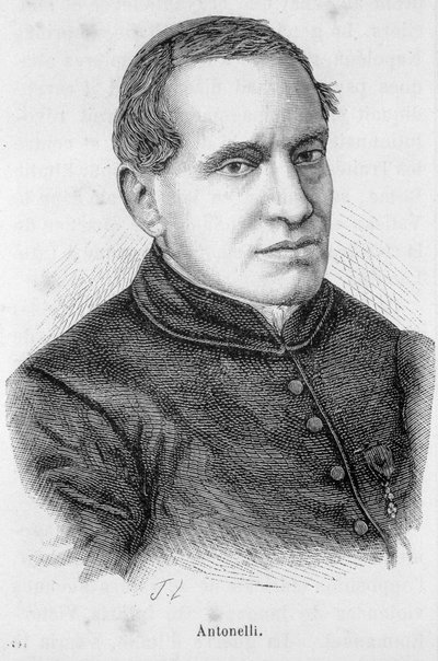 Porträt von Antonelli von Unknown artist