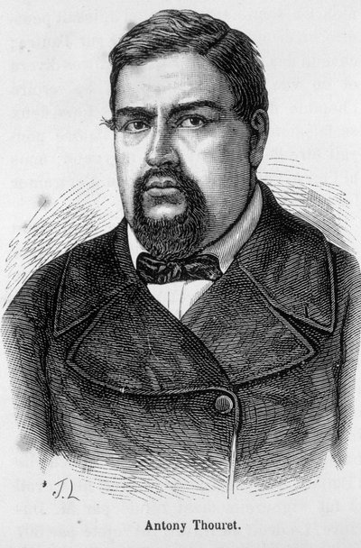 Porträt von Antony Thouret von Unknown artist