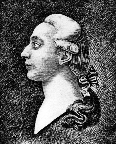 Porträt von Casanova. Gravur des 19. Jahrhunderts. von Unknown artist