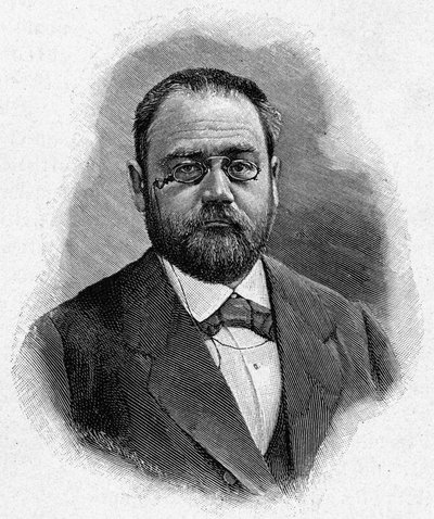 Porträt von Émile Zola von Unknown artist