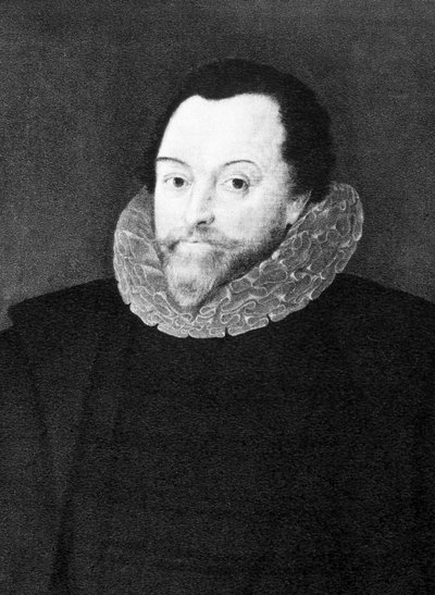 Porträt von Francis Drake (1540-1596) von Unknown artist