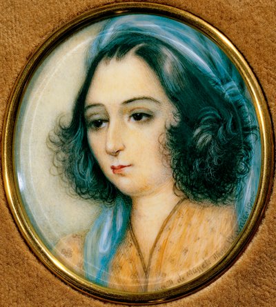 Porträt von George Sand von Unknown artist