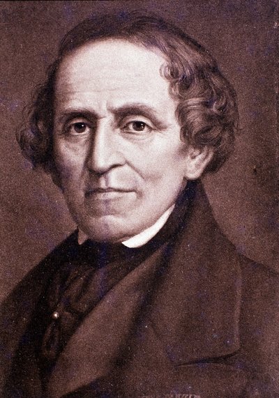 Porträt von Giacomo Meyerbeer (Gravur) von Unknown artist