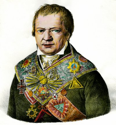 Porträt von Houssement, Freimaurer von Unknown artist